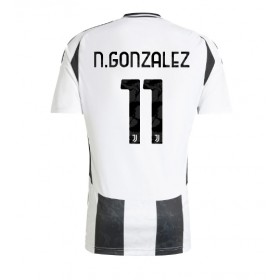 Juventus Nicolas Gonzalez #11 Hemmakläder 2024-25 Kortärmad